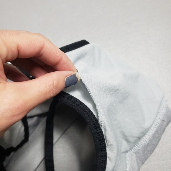 Reebok gray spots bra size small - Picture 7 of 8